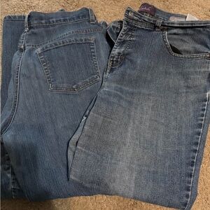 Gloria Vanderbilt Gloria Size 12- two pairs